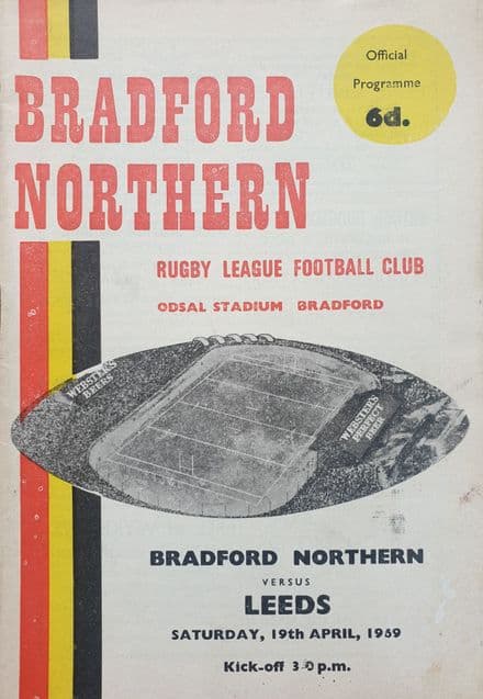 Bradford Northern v Leeds (1969, Apr 19th)