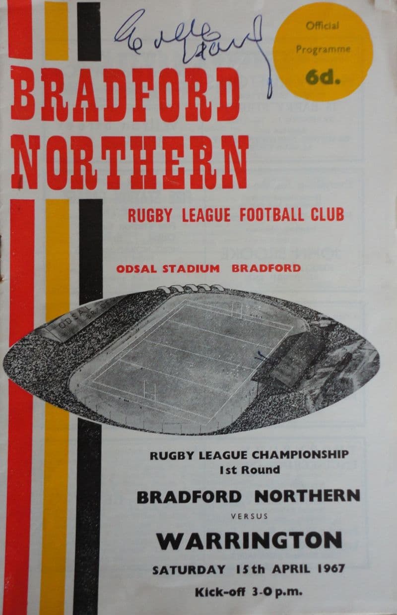 Bradford Northern v Warrington (1967, Apr 15th)