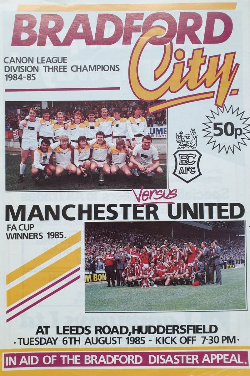 Bradford v Manchester Utd (1985, Aug 6th)
