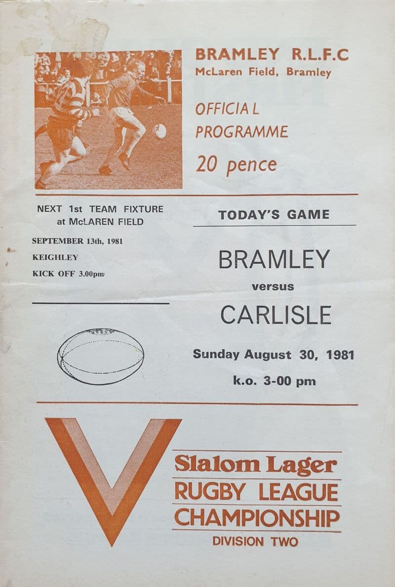 Bramley v Carlisle (1981, Aug 30th)
