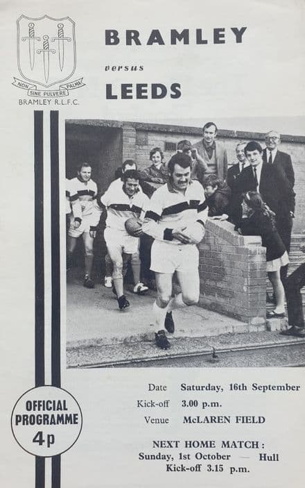 Bramley v Leeds (1972, Sep 16th)