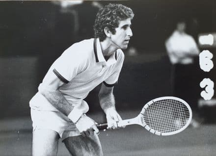 Brian Gottfried Press Photo "Return of Serve"