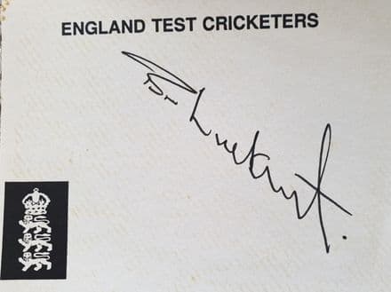 Brian Luckhurst Autograph