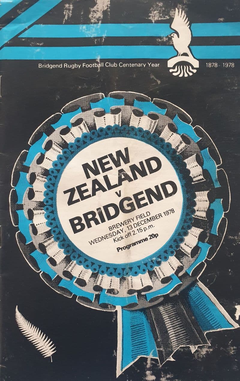 Bridgend v New Zealand (1978, Dec 13th)