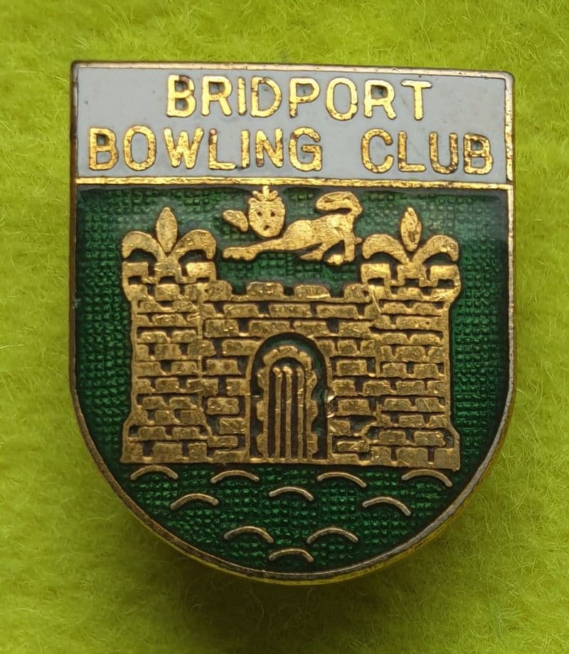 Bridport Bowling Club Enamel Pin Badge