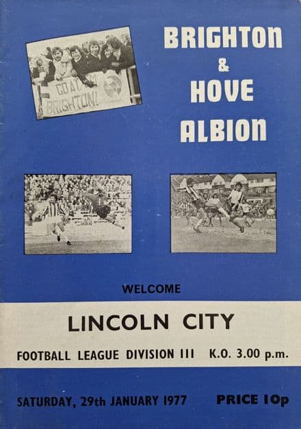 Brighton v Lincoln City, Div 3 (1977, Jan 15th)