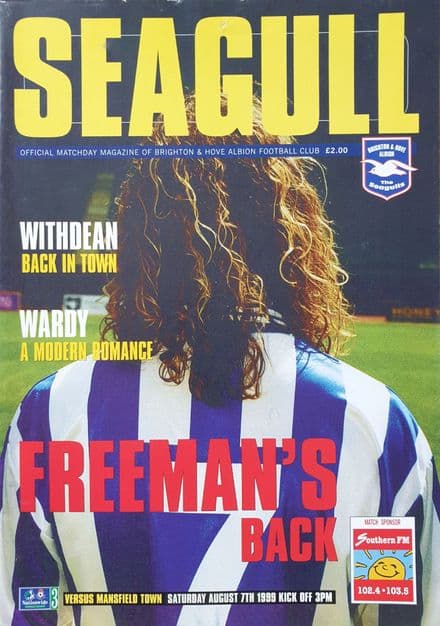 Brighton v Mansfield, Div 3 (1999, Aug 7th)
