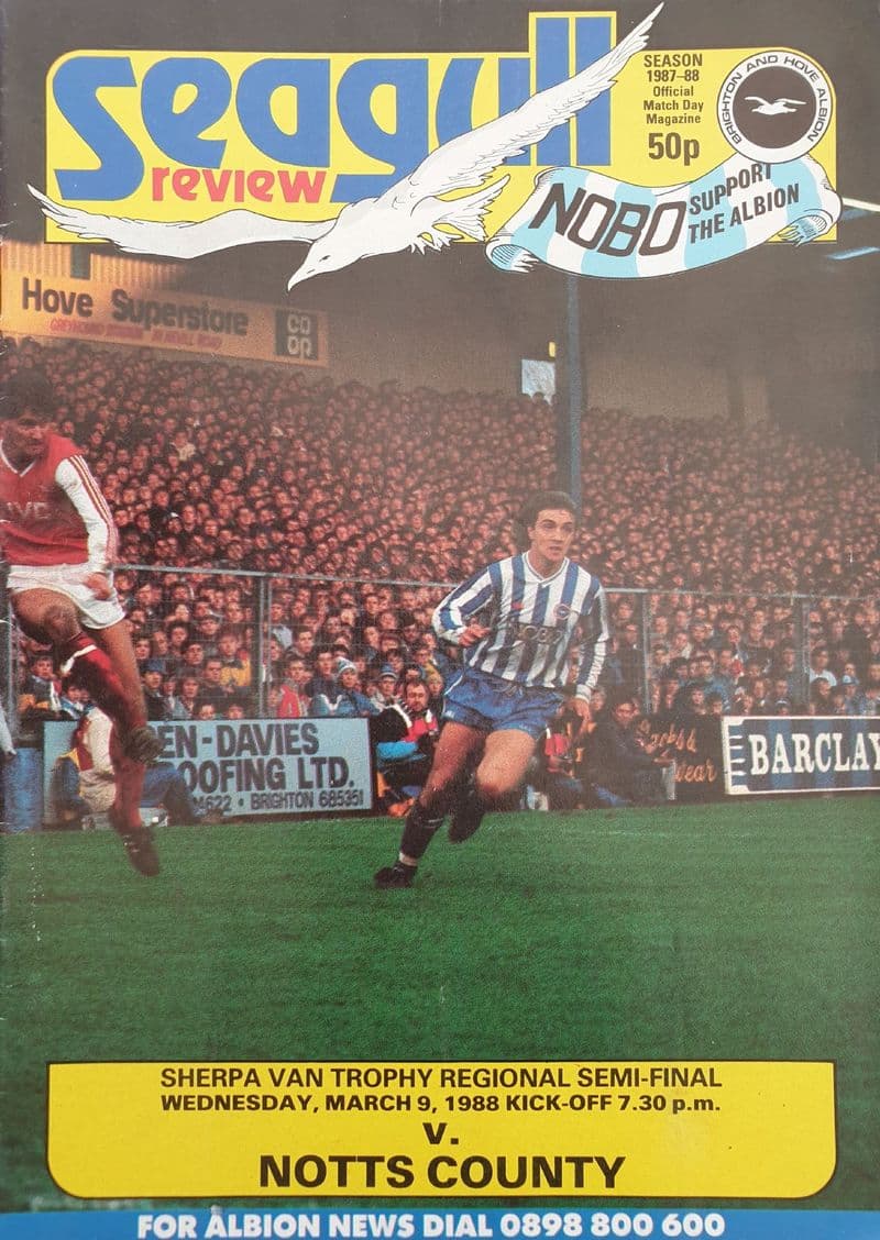 Brighton v Notts County, Sherpa Van (1988 Mar 9th)