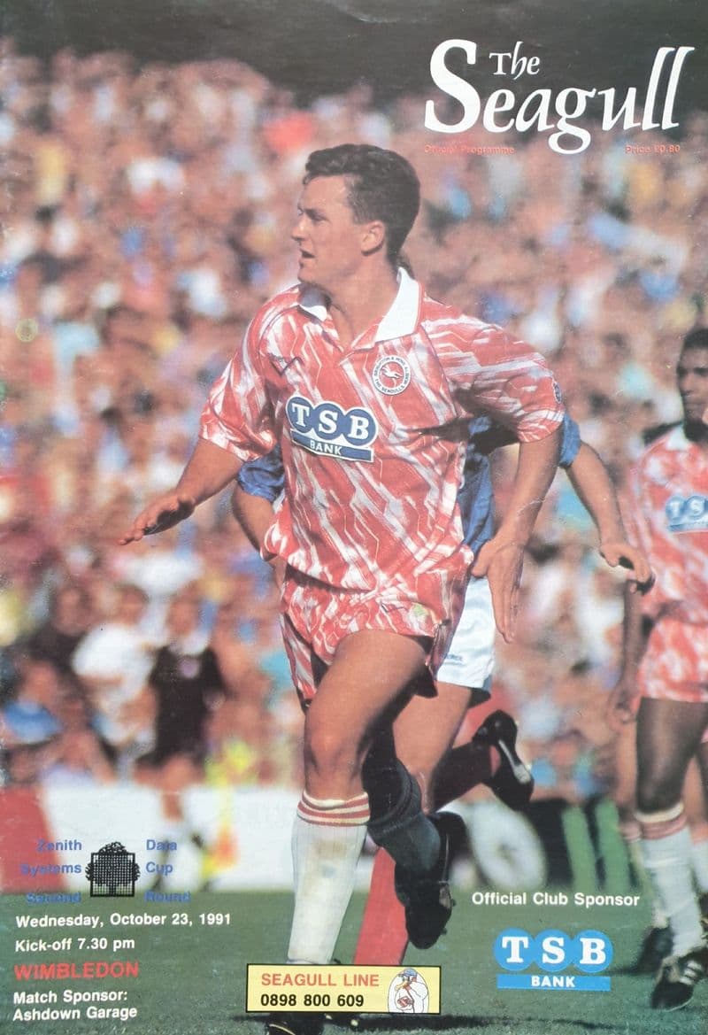 Brighton v Wimbledon, ZDS Cup (1991, Oct 23rd)