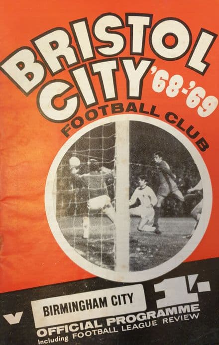 Bristol City v Birmingham, Div 2 (1968, Oct 12th) and FLR