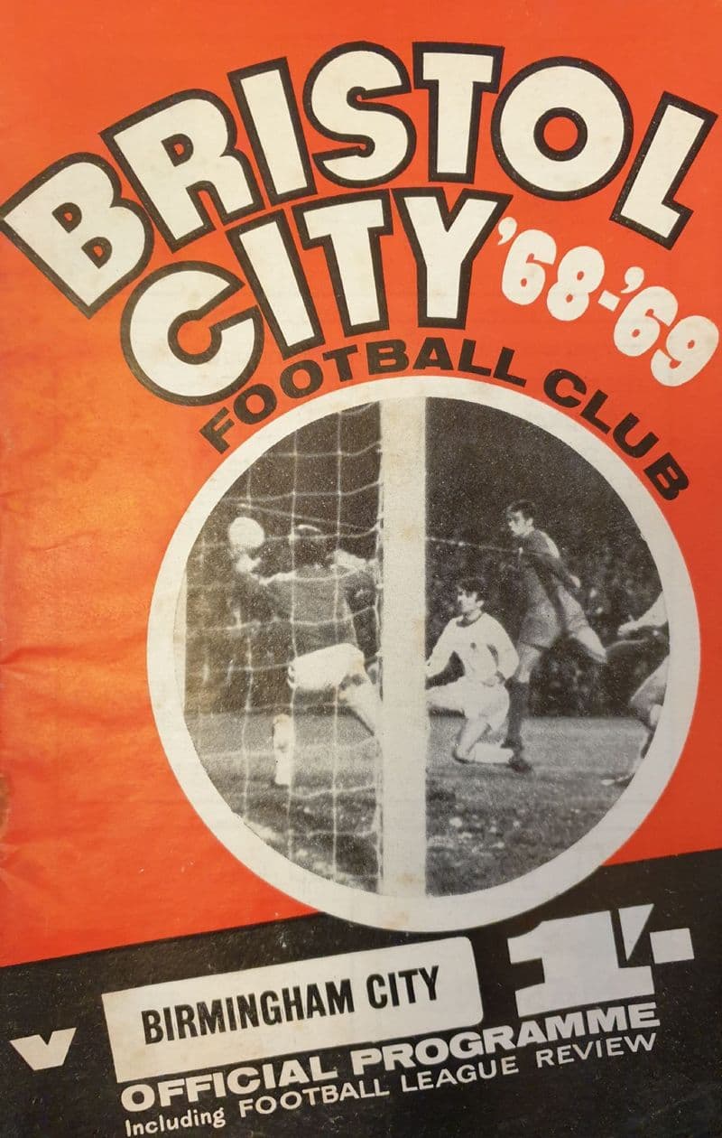 Bristol City v Birmingham, Div 2 (1968, Oct 12th) and FLR