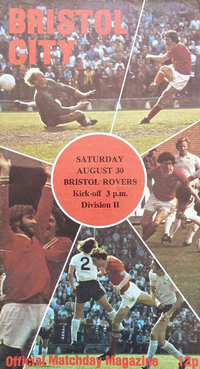 Bristol City v Bristol Rovers, Div 2 (1975, Aug 30th)