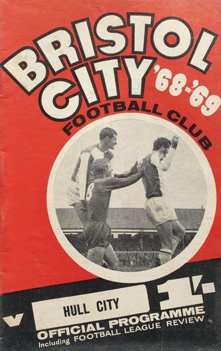 Bristol City v Hull, Div 2 (1969, Mar 29th) and FLR