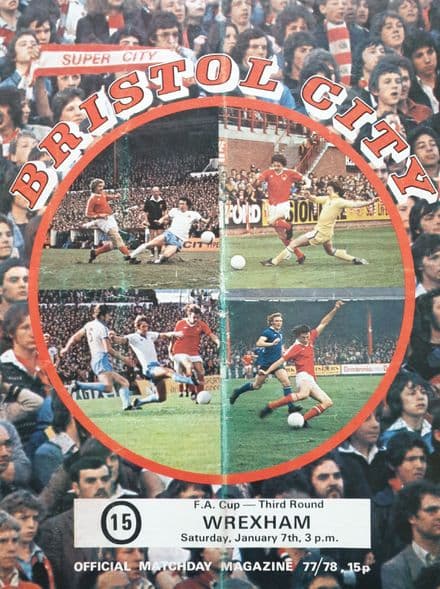 Bristol City v Wrexham, 3rd Rnd (1978, Jan 7th)