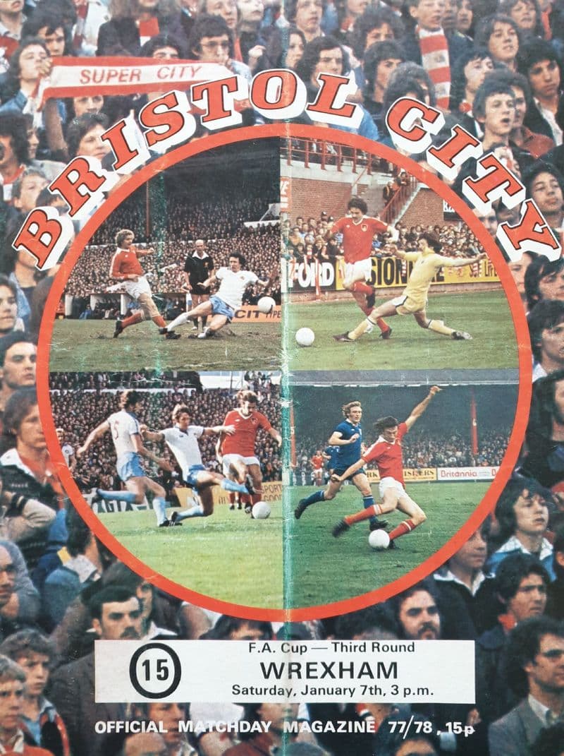 Bristol City v Wrexham, FA Cup 3rd Rnd (1978, Jan 7th)