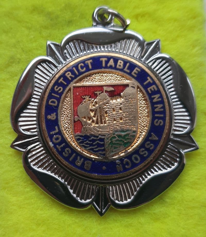Bristol & District Table Tennis Association 1979 (3 Medals)