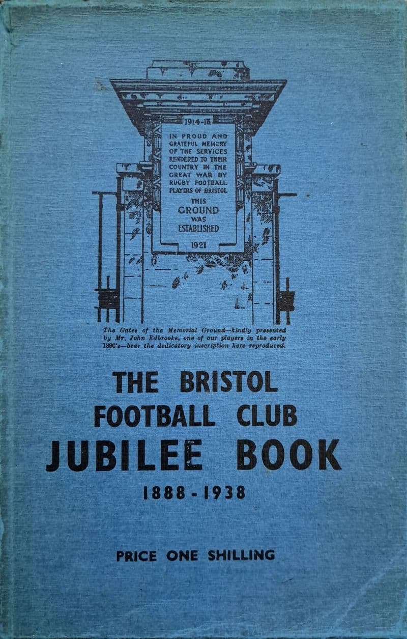 Bristol Football Club Jubilee Book 1888-1938