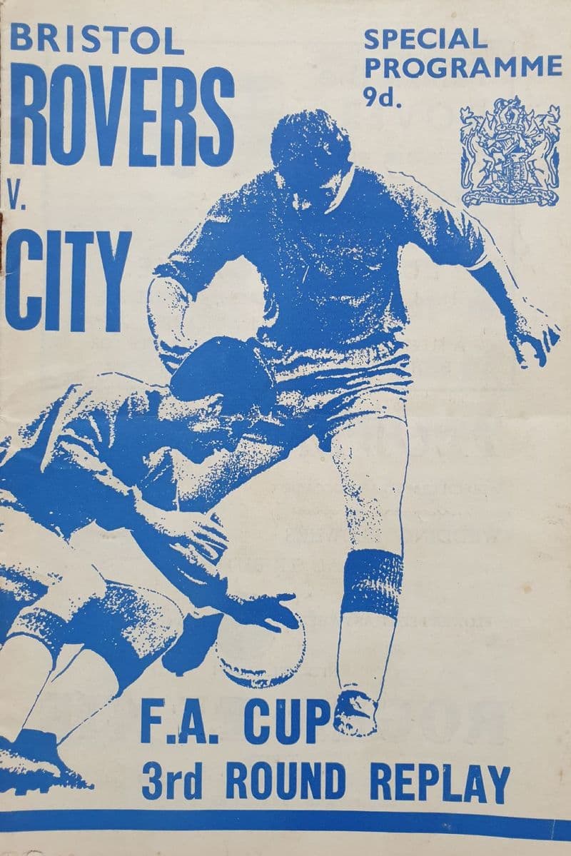 Bristol Rovers v Bristol City, 3rd Rnd Rep (1968, Jan 30th)