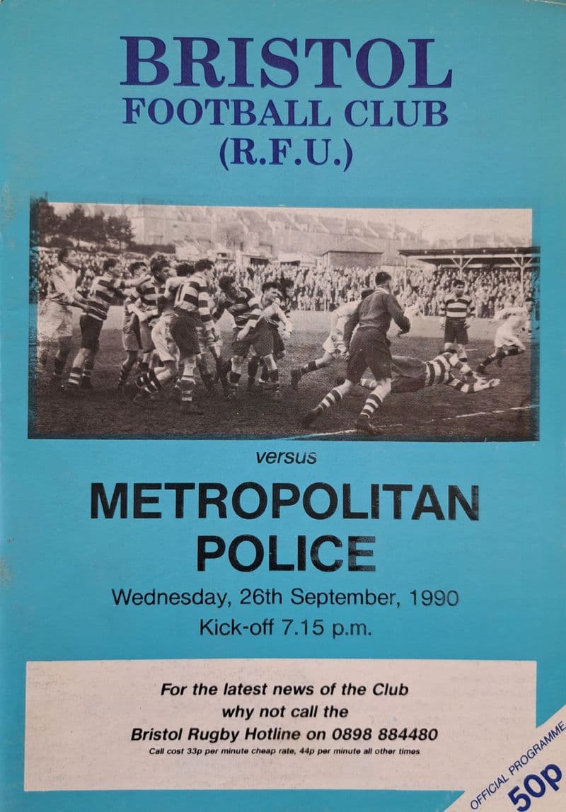 Bristol v Metropolitan Police (1990, Sep 26th)