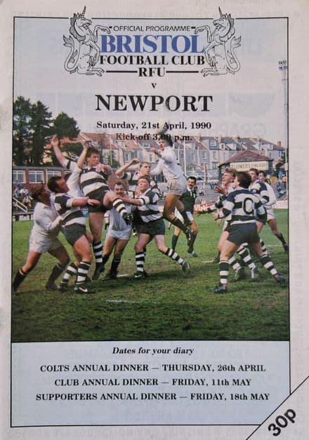 Bristol v Newport (1990, Apr 21st)