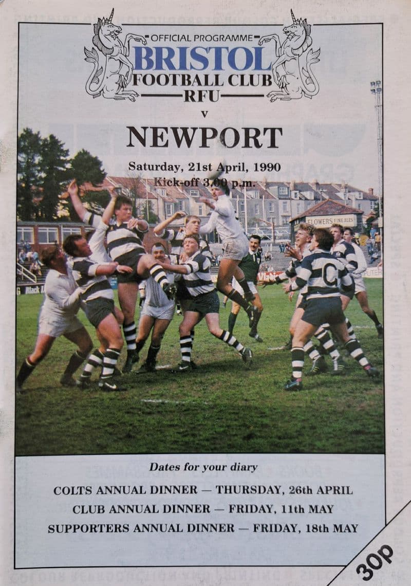 Bristol v Newport (1990, Apr 21st)