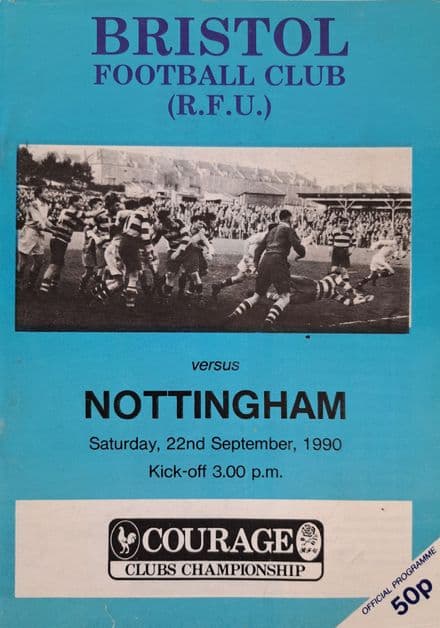 Bristol v Nottingham (1990, Sep 22nd)