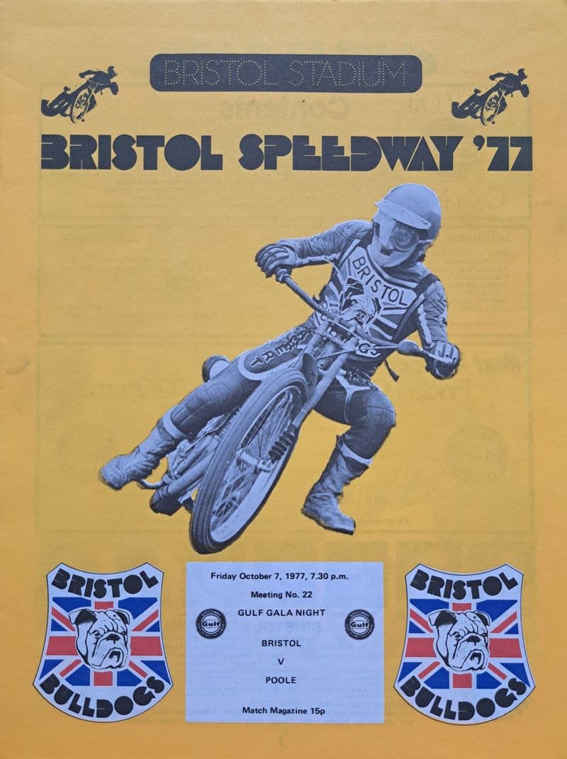 Bristol v Poole (1977, Oct 7th)