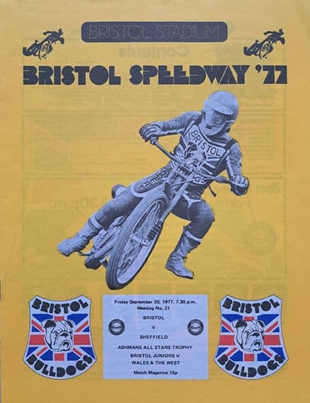 Bristol v Sheffield (1977, Sep 30th)