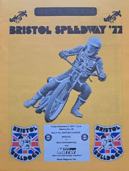 Bristol v Wolverhampton (1977, Nov 4th)
