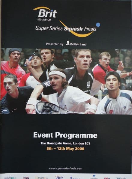 Brit Super Series Squash Programme (May 2006)
