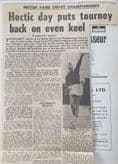 British Hard Court Championships (1961, Apr 24th-29th) Wed