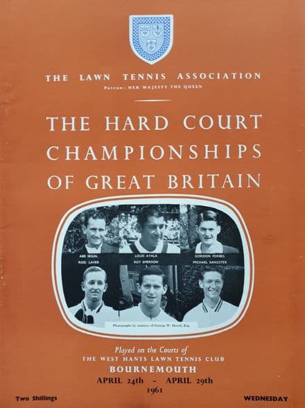 British Hard Court Championships (1961, Apr 24th-29th) Wed