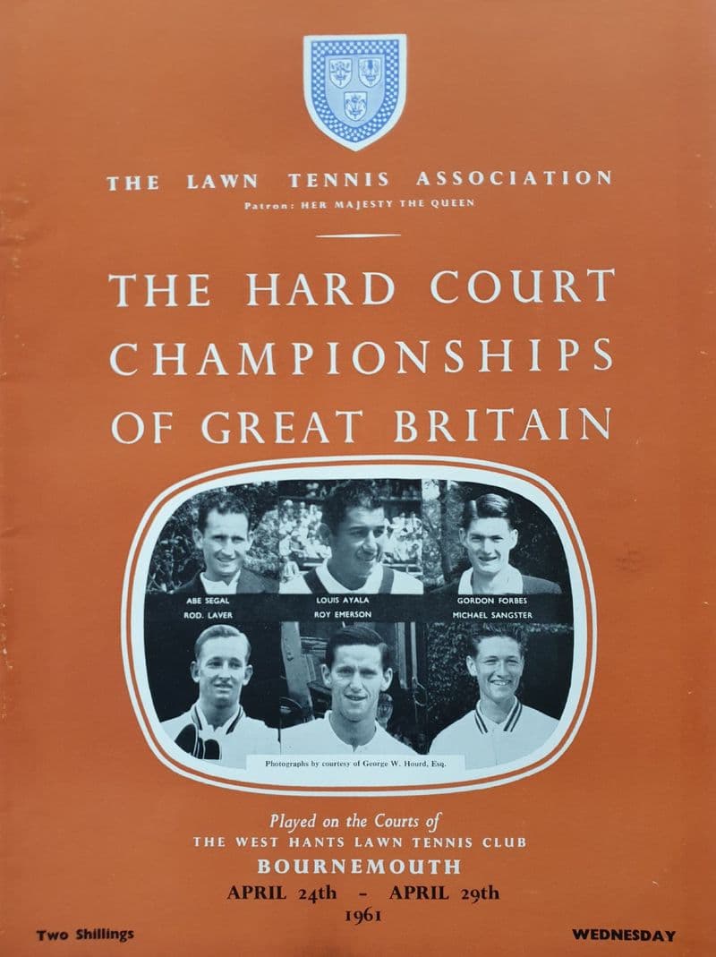 British Hard Court Championships (1961, Apr 24th-29th) Wed