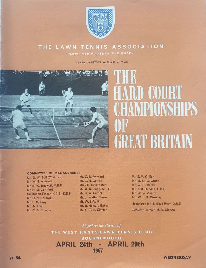 British Hard Court Championships (1967, Apr 24th-29th)