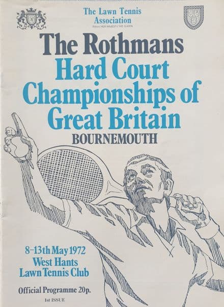 British Hard Court Championships (1972 May 8th-13th)