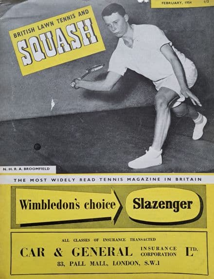 British Lawn Tennis & Squash (1954, Feb)