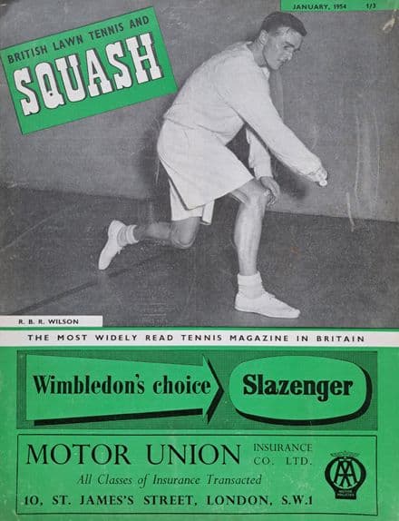 British Lawn Tennis & Squash (1954, Jan)