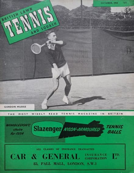 British Lawn Tennis & Squash (1954, Oct)