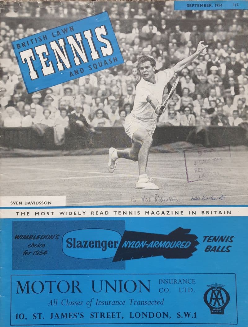 British Lawn Tennis & Squash (1954, Sep)