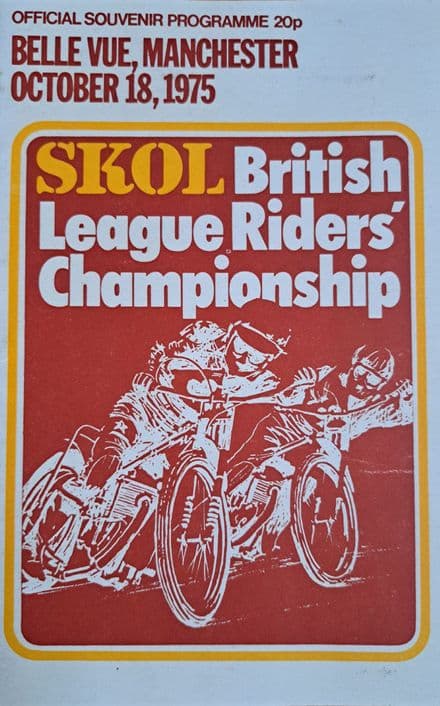 British League Riders Championship (1975, Oct 18th)