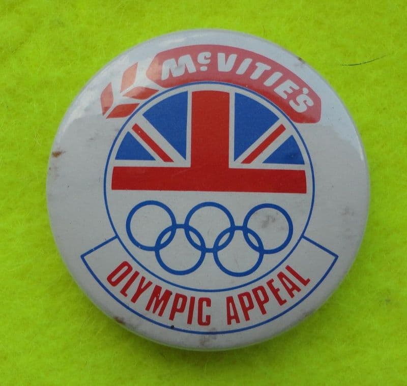 British Olympic Appeal Pin Badges (x2)