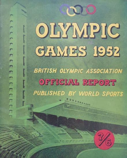 British Olympic Association Official Report 1952 (Helsinki)