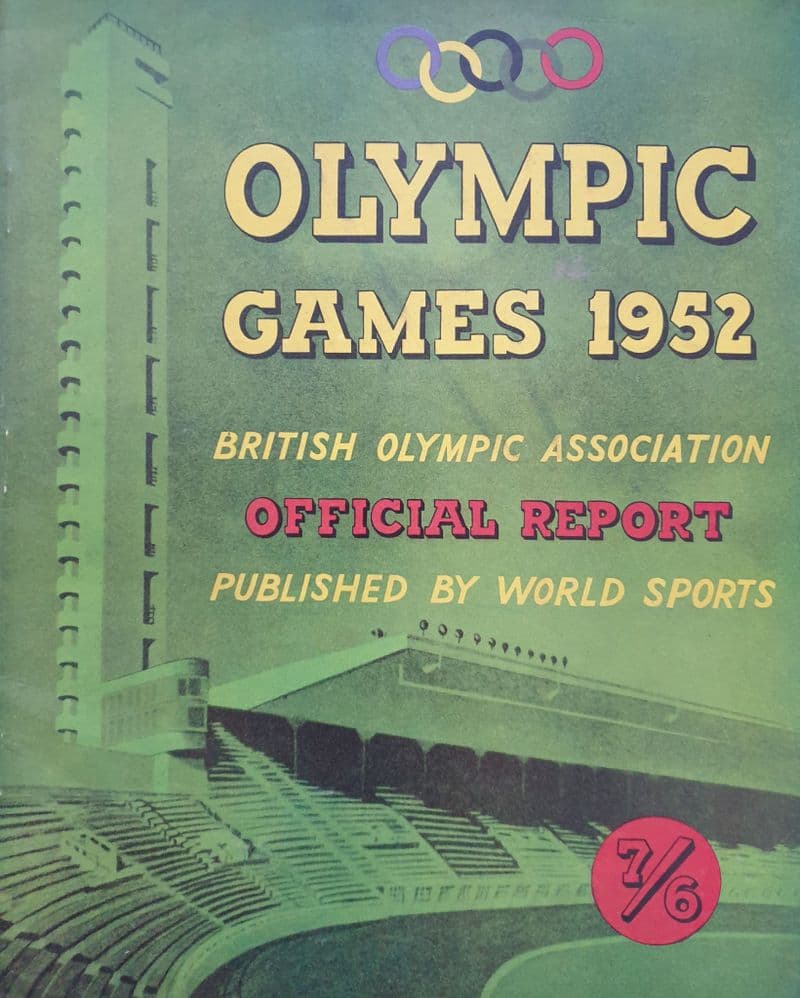 British Olympic Association Official Report 1952 (Helsinki)