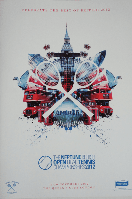 British Open 2012 Programme (Real Tennis)