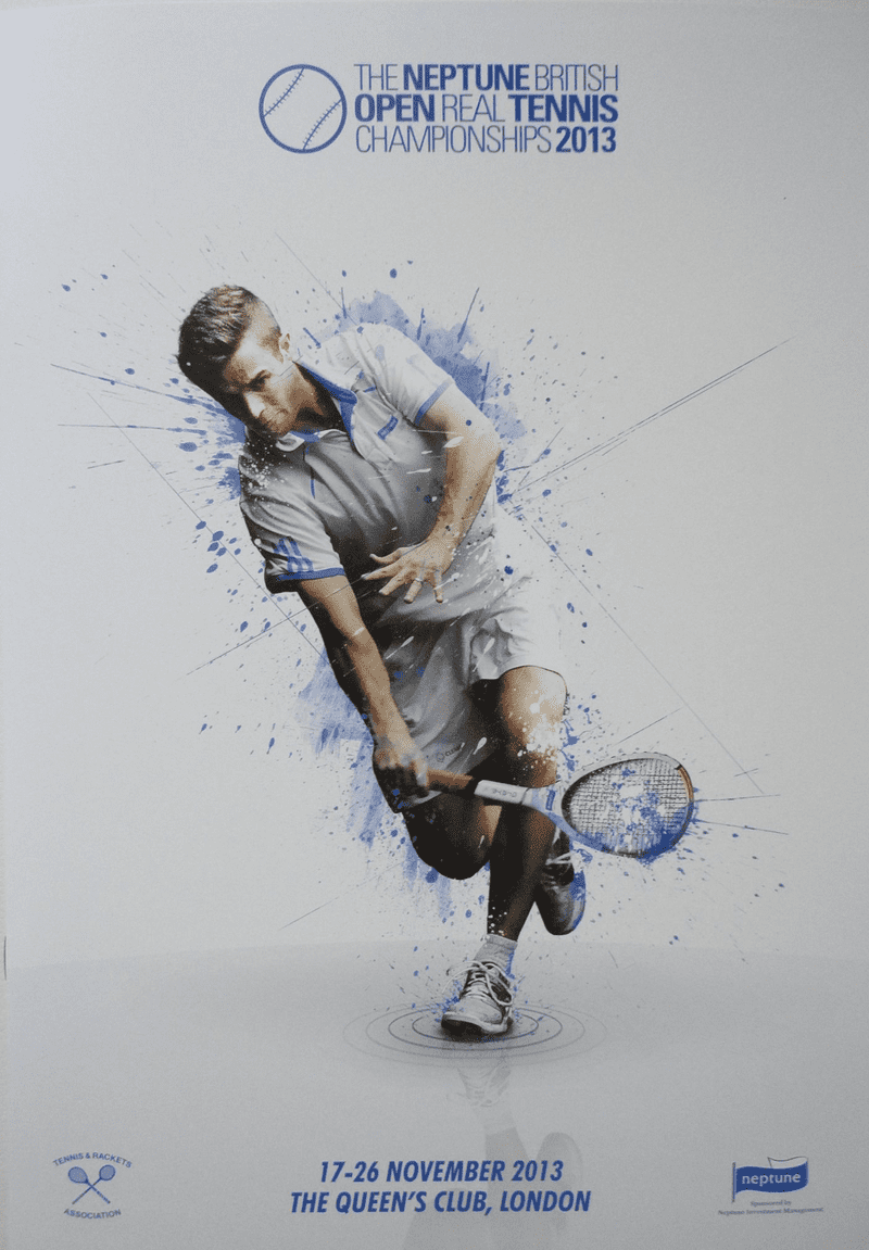 British Open 2013 Programme (Real Tennis)