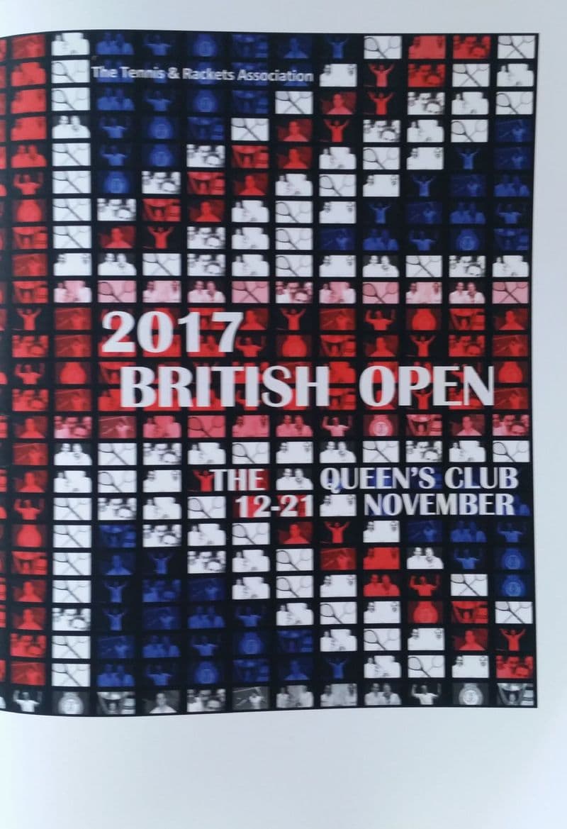 British Open 2017 Programme (Real Tennis)