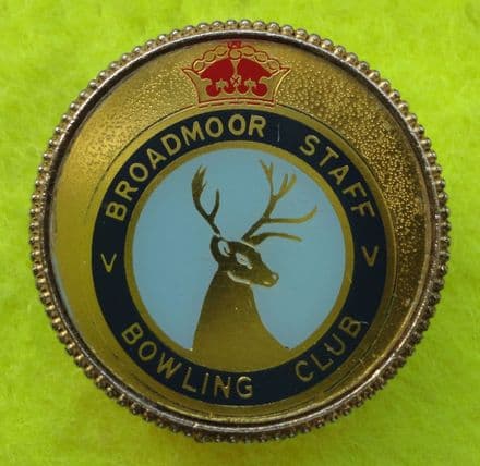 Broadmoor Staff BC Pin Badge