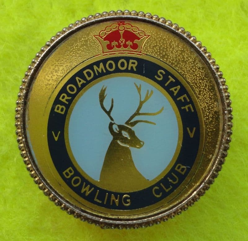 Broadmoor Staff BC Pin Badge