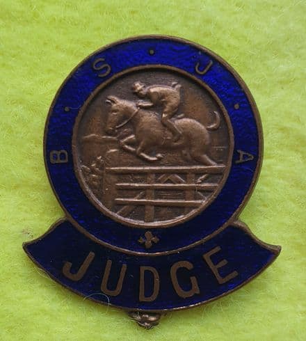 BSJA Judge Enamel Pin Badge