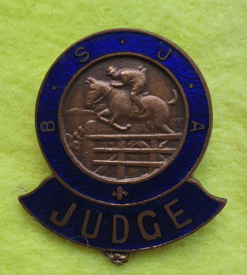 BSJA Judge Enamel Pin Badge